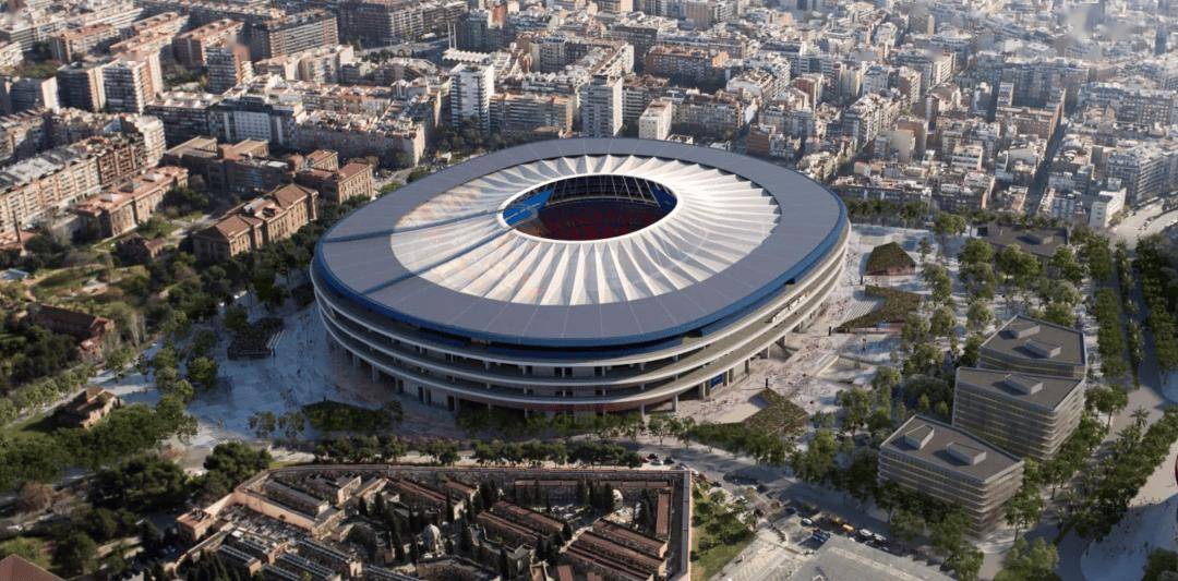 西甲 | 顶棚施工7个月!巴萨将再迁主场:拒付高租金,转扩建自家球场